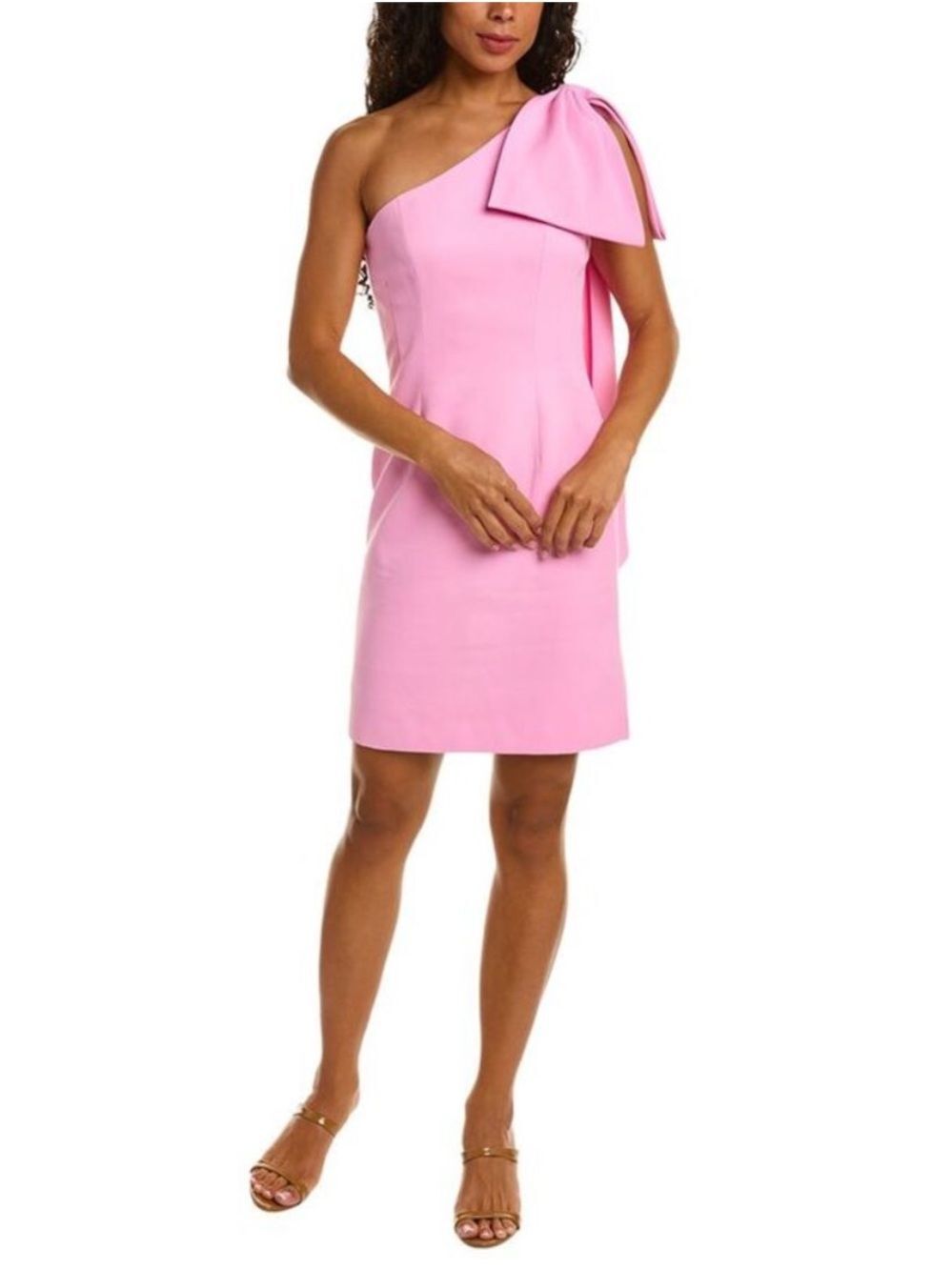 Zac Posen Shoulder Bow Mini Dress $495